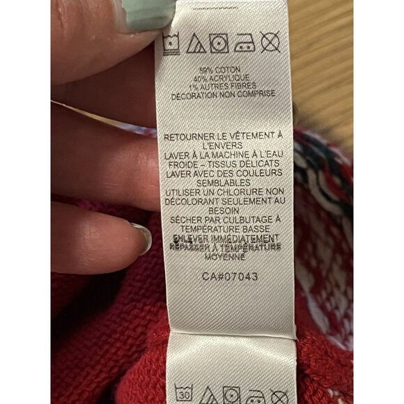 Tahari Baby Girl Fair Isle Knit Christmas Tree Dress Sz 24 Month Embroidery‎ - Picture 10 of 16